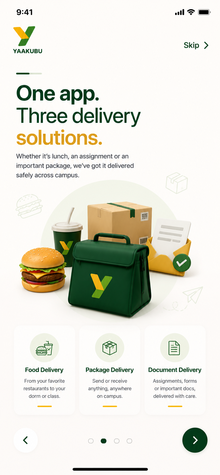 Yaakubu delivery details